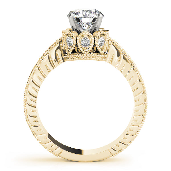 Round Diamond Solitaire Engagement Ring · 0.06 ct tw
