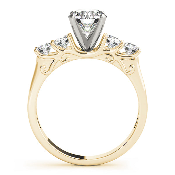 Single Row Prong Set Diamond Engagement Ring · 0.48 ct tw
