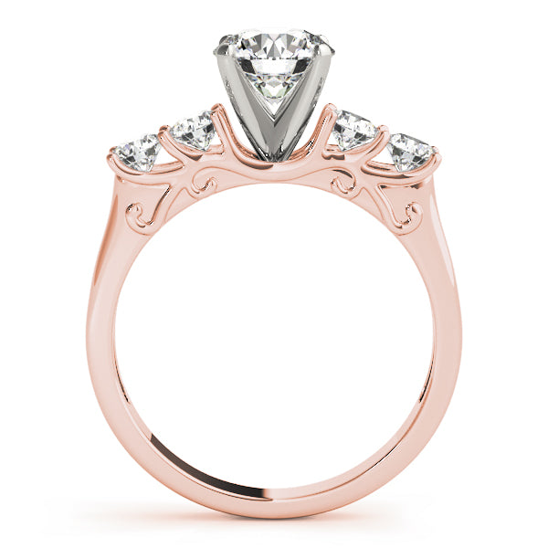 Single Row Prong Set Diamond Engagement Ring · 0.48 ct tw
