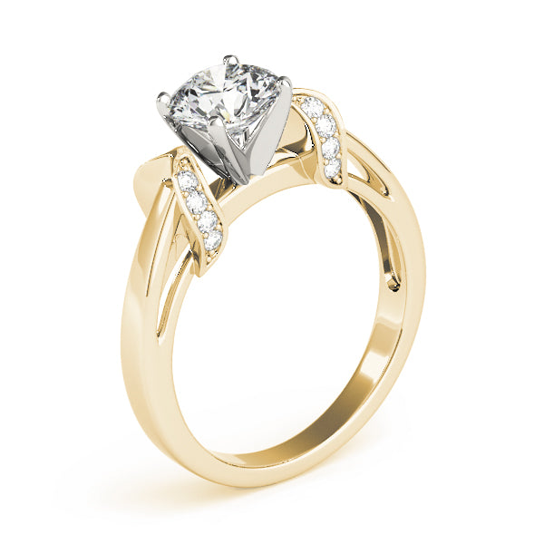 Round Diamond Solitaire Engagement Ring · 0.08 ct tw