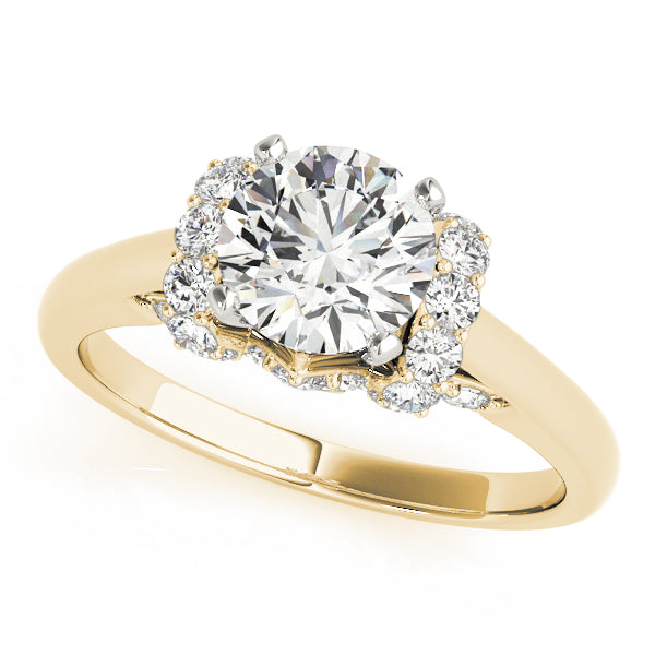 Round Diamond Solitaire Engagement Ring · 0.34 ct tw