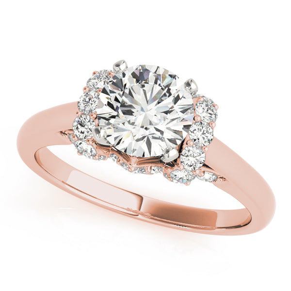Round Diamond Solitaire Engagement Ring · 0.34 ct tw