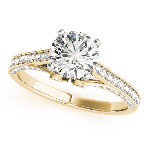 Single Row Prong Set Diamond Engagement Ring · 0.36 ct tw