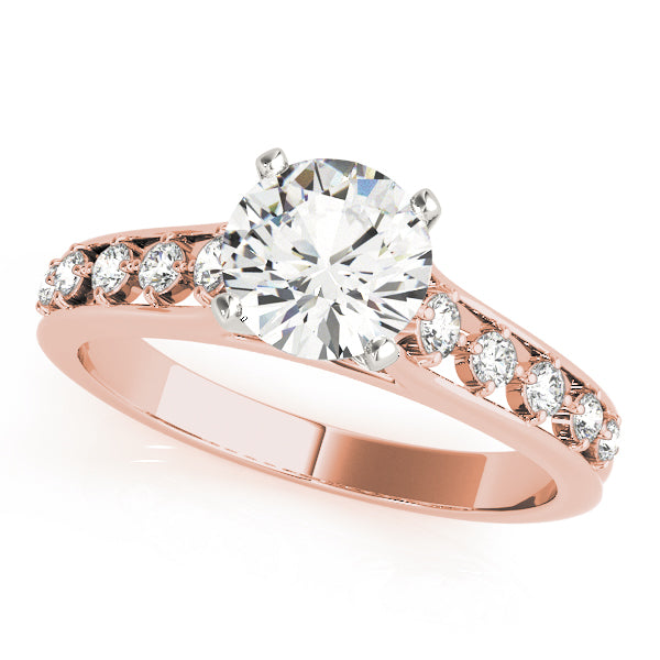 Single Row Prong Set Diamond Engagement Ring · 0.24 ct tw