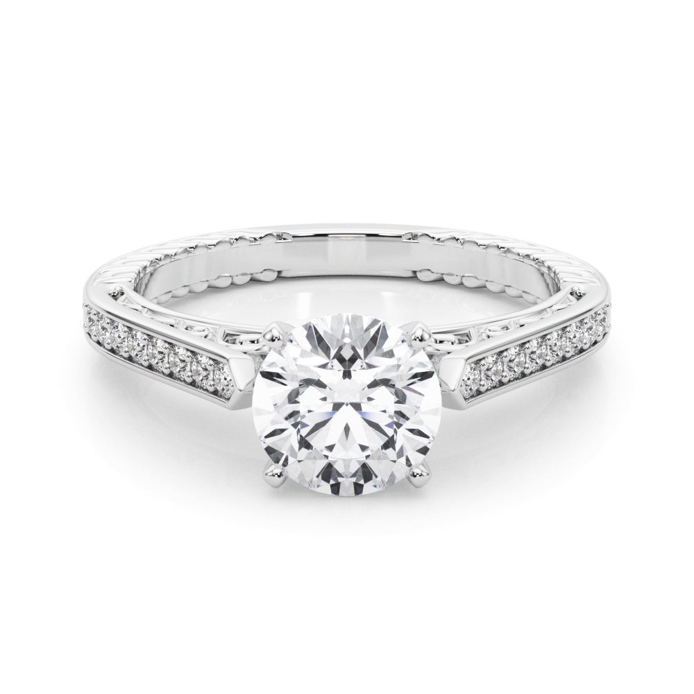 Antique Diamond Engagement Ring · 0.10 ct tw