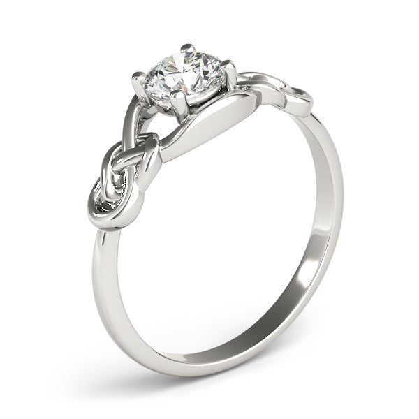 Round Diamond Love Knot Fashion Ring · 0.33 ct tw