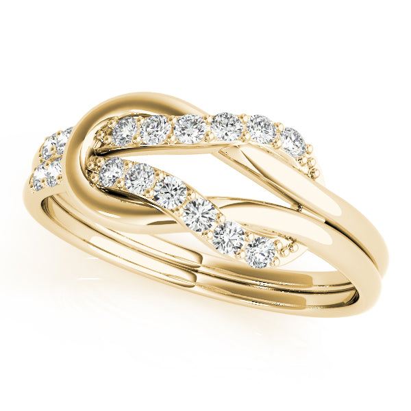 Diamond Love Knot Fashion Ring · 0.24 ct tw