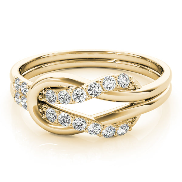 Diamond Love Knot Fashion Ring · 0.24 ct tw