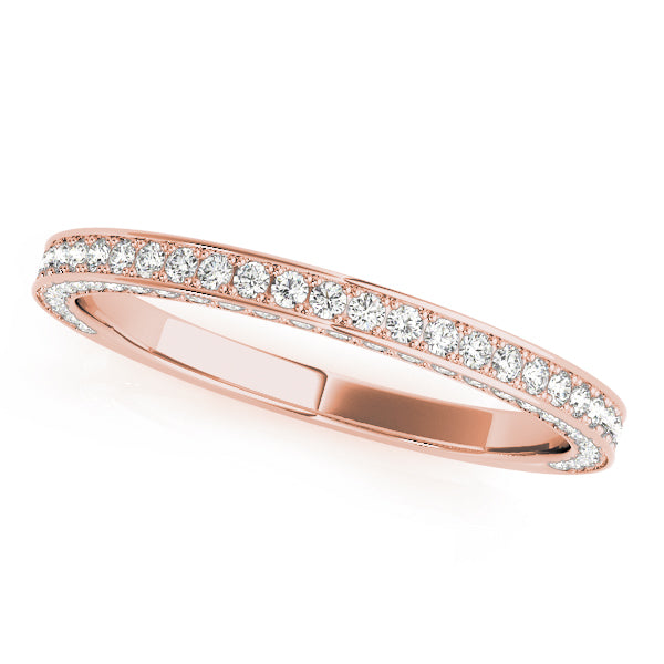 Prong Set Diamond Wedding Band · 0.46 ct tw