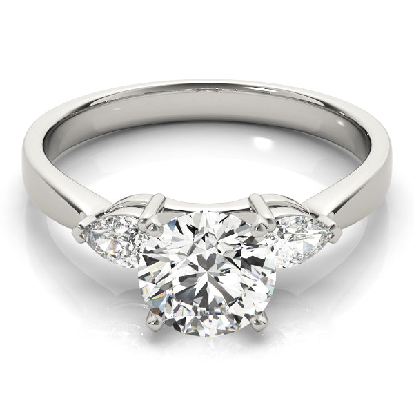 Pear Three-Stone Diamond Engagement Ring · 0.28 ct tw