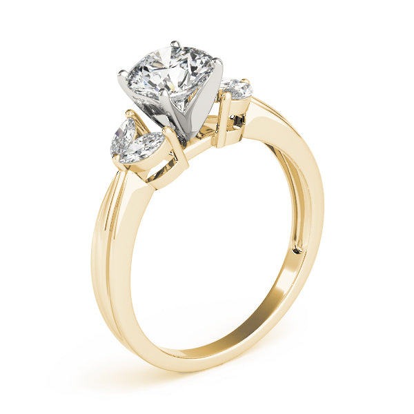 Marquise Fancy Shape Diamond Engagement Ring · 0.28 ct tw