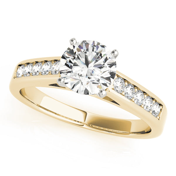 Single Row Prong Set Diamond Engagement Ring · 0.25 ct tw