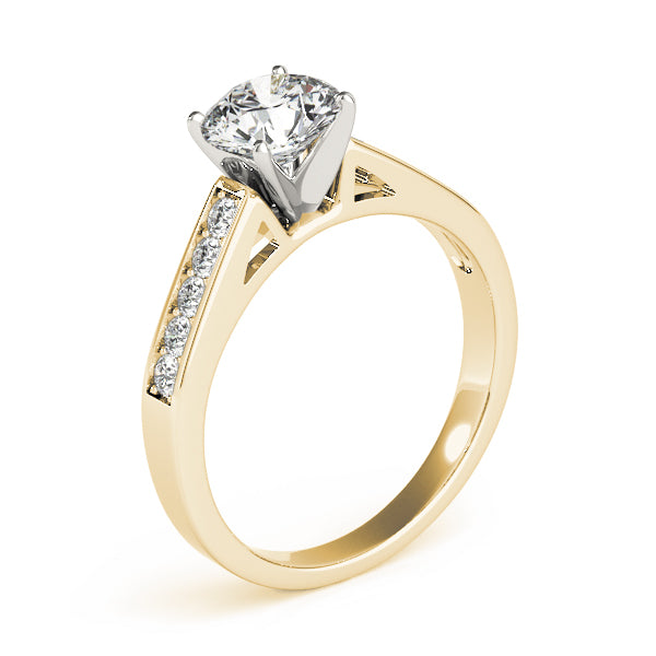 Single Row Prong Set Diamond Engagement Ring · 0.25 ct tw
