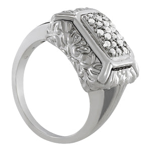 Diamond Cluster Fashion Ring · 0.24 ct tw