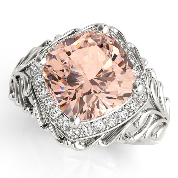 Cushion Princess Gemstone Fashion Ring · 0.24 ct tw