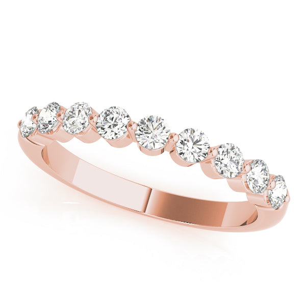 Prong Set Diamond Wedding Band · 0.45 ct tw