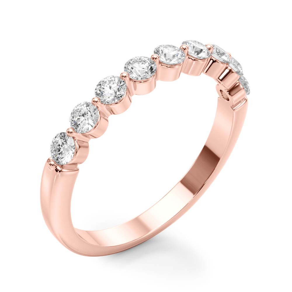 Prong Set Diamond Wedding Band · 0.45 ct tw