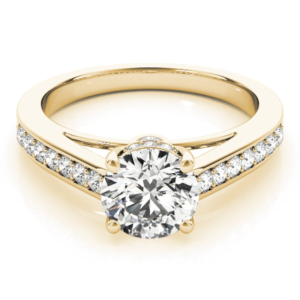 Round Single Row Prong Set Diamond Engagement Ring · 1.59 ct tw