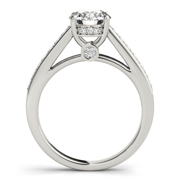 Round Single Row Prong Set Diamond Engagement Ring · 1.59 ct tw