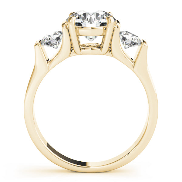 Round Three-Stone Diamond Engagement Ring · 2.00 ct tw