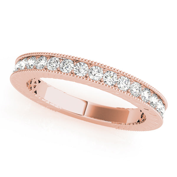 Channel Set Diamond Wedding Band · 0.55 ct tw
