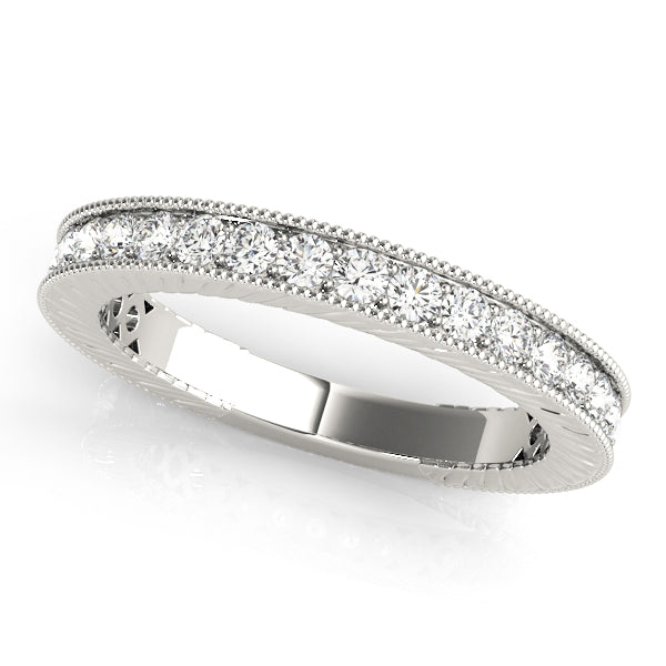 Channel Set Diamond Wedding Band · 0.55 ct tw