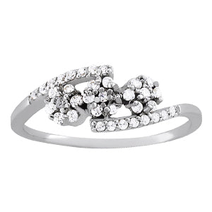 Diamond Cluster Fashion Ring · 0.27 ct tw
