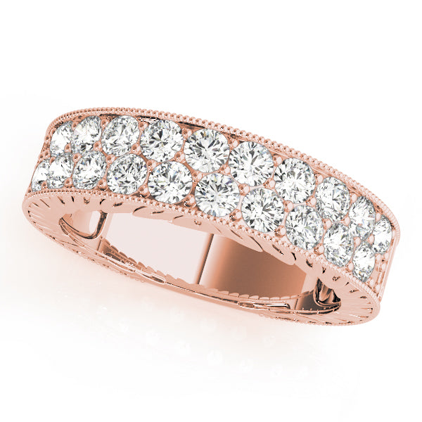 Pave Diamond Wedding Band · 0.72 ct tw