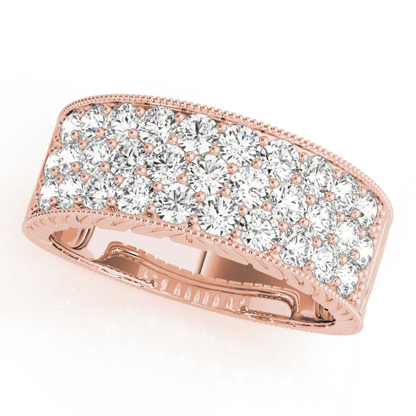 Pave Diamond Wedding Band · 0.55 ct tw