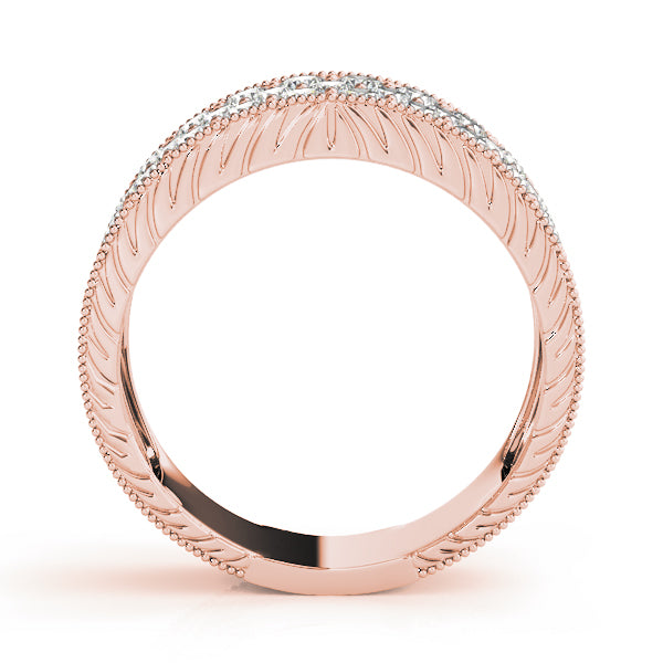 Pave Diamond Wedding Band · 0.55 ct tw