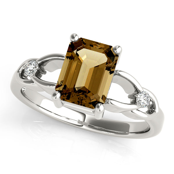 Emerald Gemstone Fashion Ring · 0.06 ct tw
