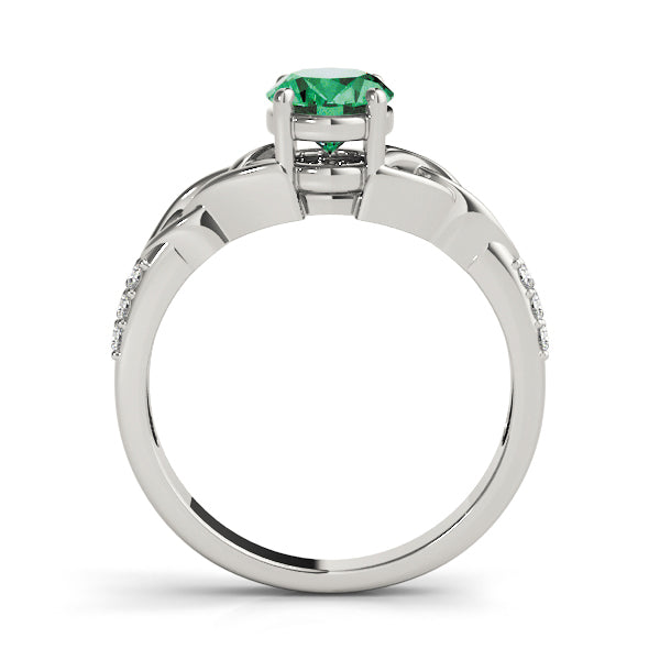 Oval Gemstone Fashion Ring · 0.18 ct tw
