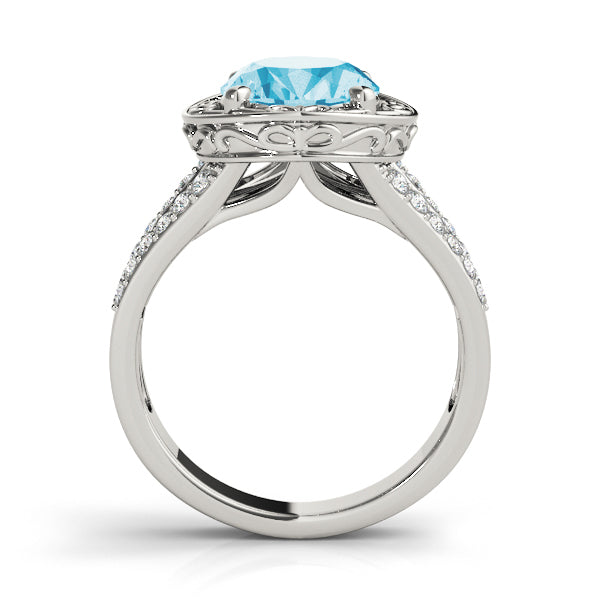 Oval Split Shank Design Diamond Fashion Ring · 0.24 ct tw