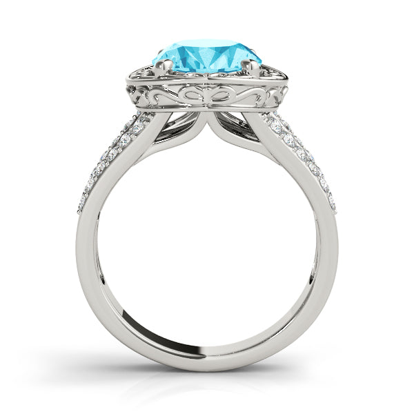 Oval Split Shank Design Diamond Fashion Ring · 0.24 ct tw