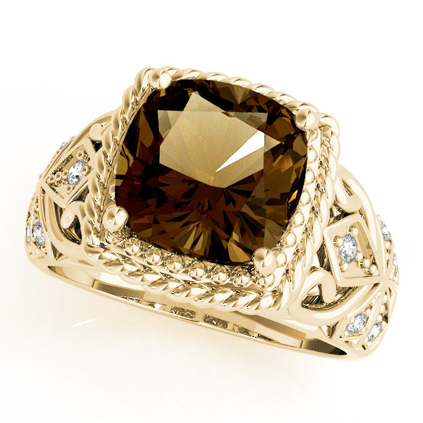 Cushion 9mm Diamond Fashion Ring · 0.08 ct tw