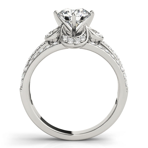 Multi-Row Diamond Engagement Ring · 0.58 ct tw