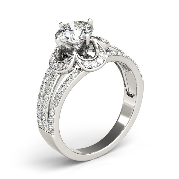Multi-Row Diamond Engagement Ring · 0.58 ct tw
