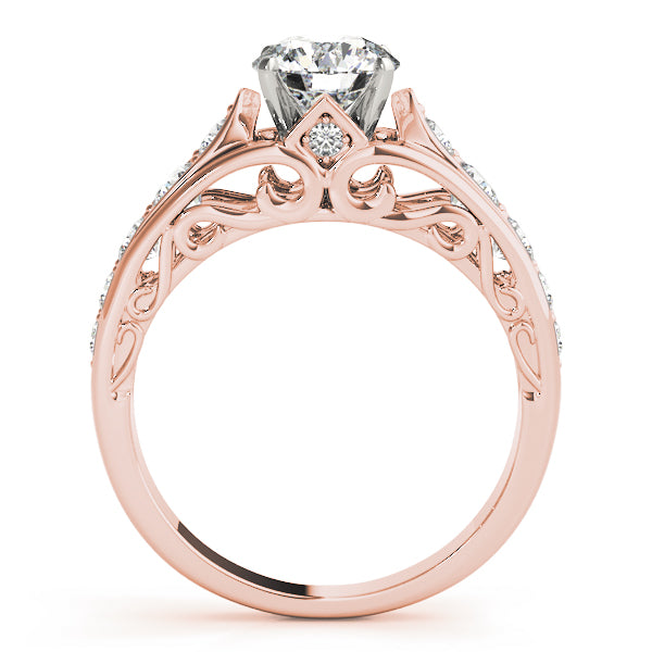 Single Row Prong Set Diamond Engagement Ring · 0.48 ct tw