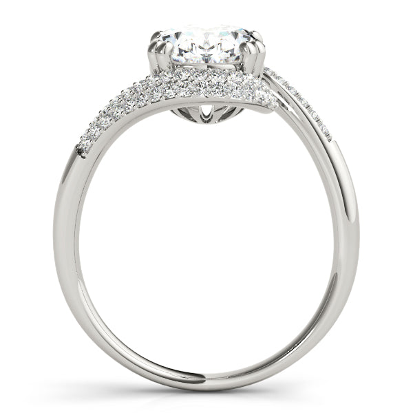 Oval 10x8 Diamond Engagement Ring · 0.26 ct tw