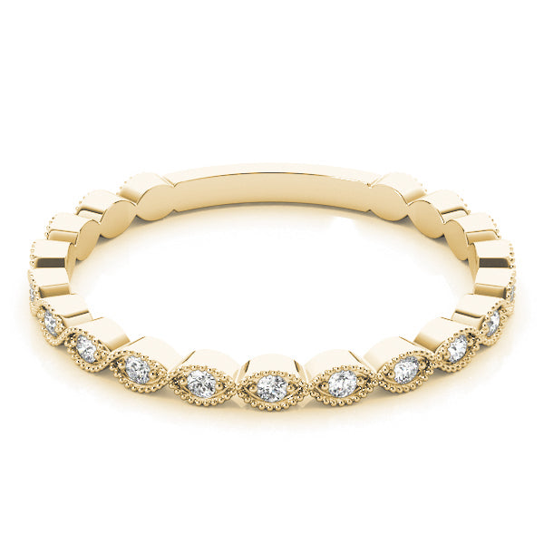With Sizing Bar Diamond Band · 0.11 ct tw