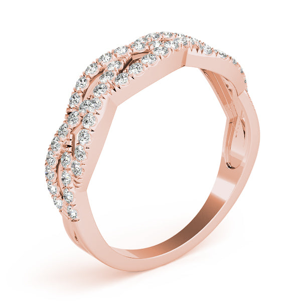 Braided Diamond Band · 0.28 ct tw