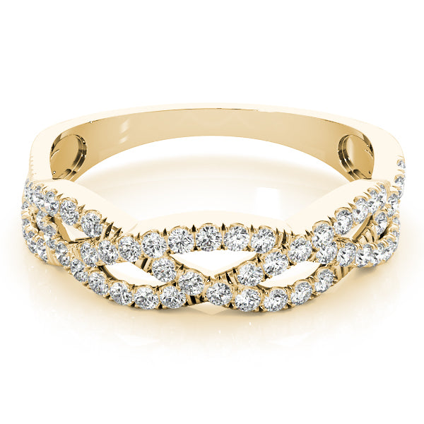 Braided Diamond Band · 0.28 ct tw