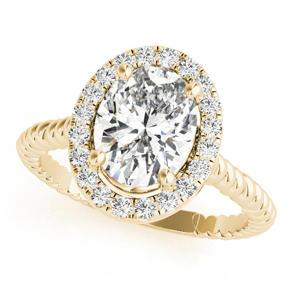 Oval Diamond Engagement Ring · 1.07 ct tw