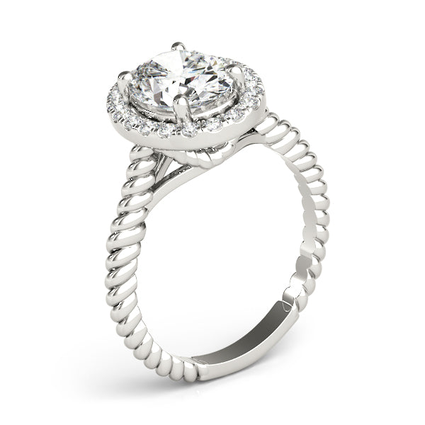 Oval Diamond Engagement Ring · 1.07 ct tw