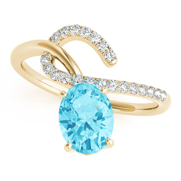 Oval 8x6 Diamond Ring · 0.18 ct tw
