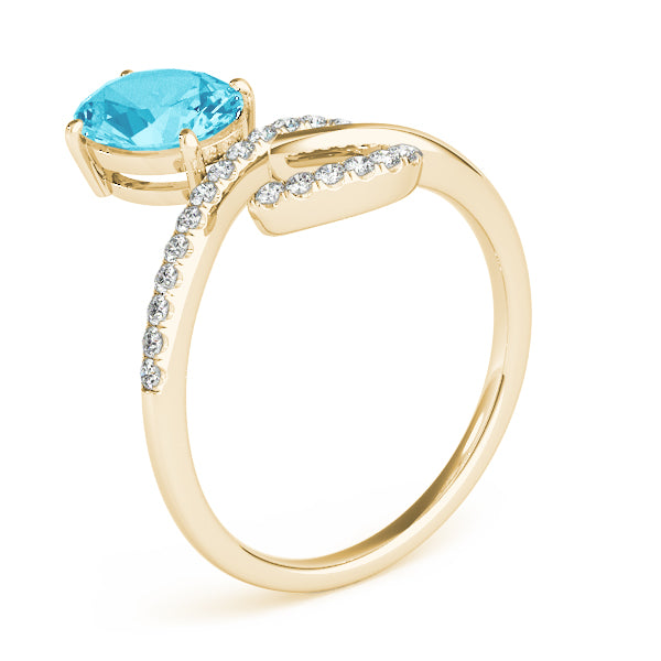 Oval 8x6 Diamond Ring · 0.18 ct tw