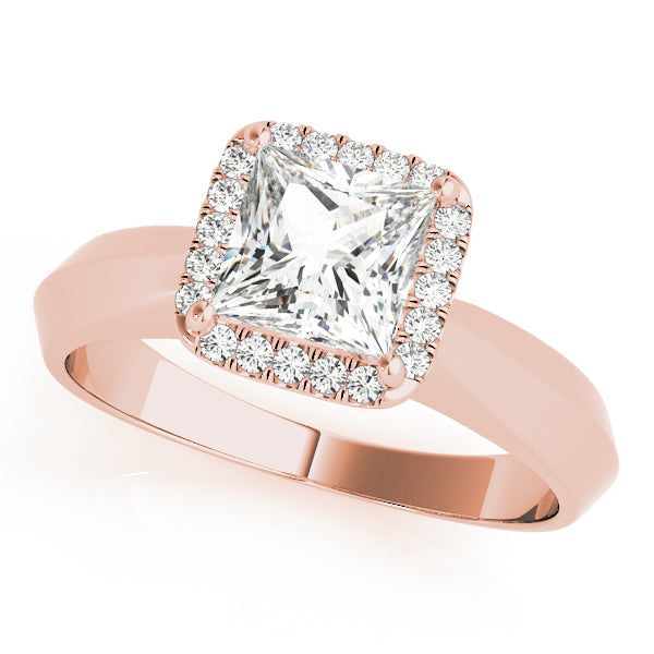 Square Diamond Solitaire Engagement Ring · 1.64 ct tw