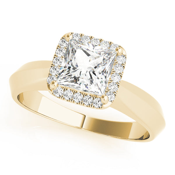 Square Diamond Solitaire Engagement Ring · 1.47 ct tw