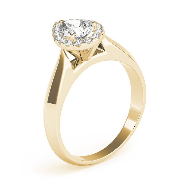 Pear Diamond Solitaire Engagement Ring · 0.15 ct tw