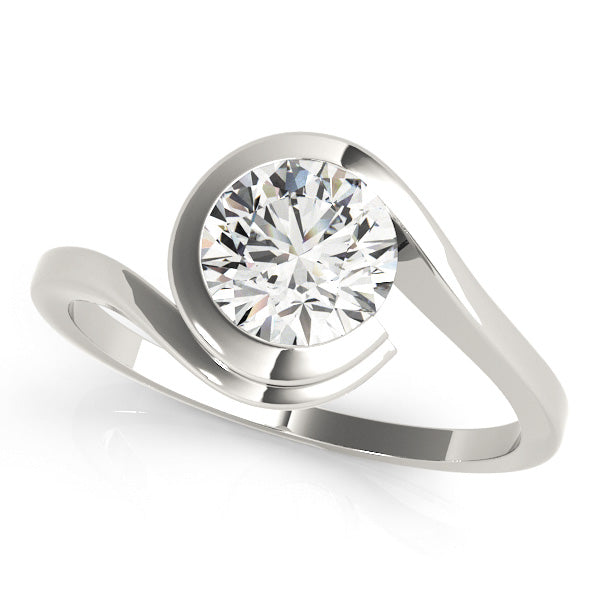 Round Diamond Engagement Ring · 0.75 ct tw